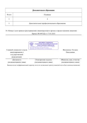 Лицензия ООО «Академия Современных Технологий» (стр. 2)